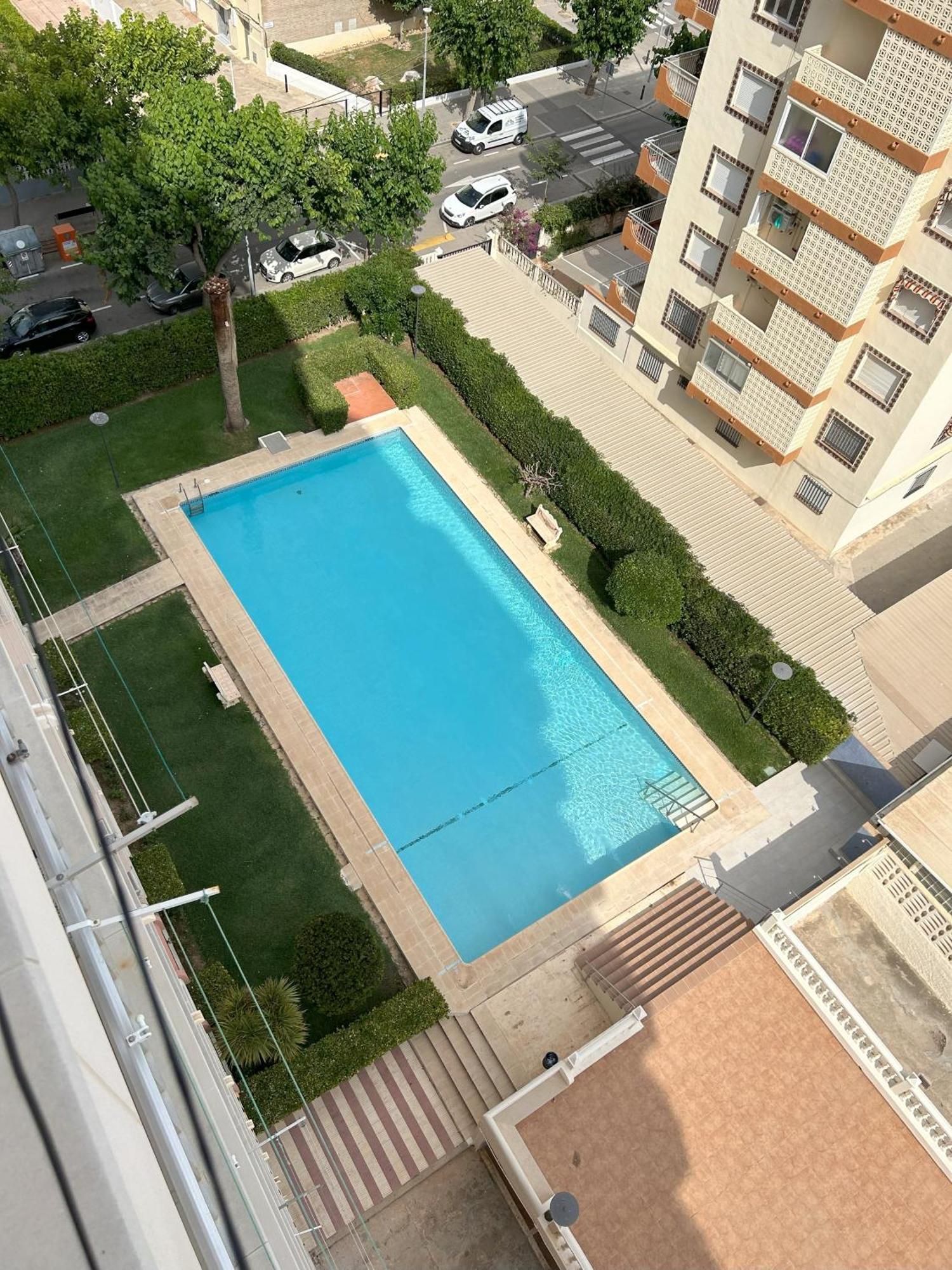 Apartamento Gandia Playa 150M Playa Con Parking Privado Y Piscina Playa de Gandia エクステリア 写真