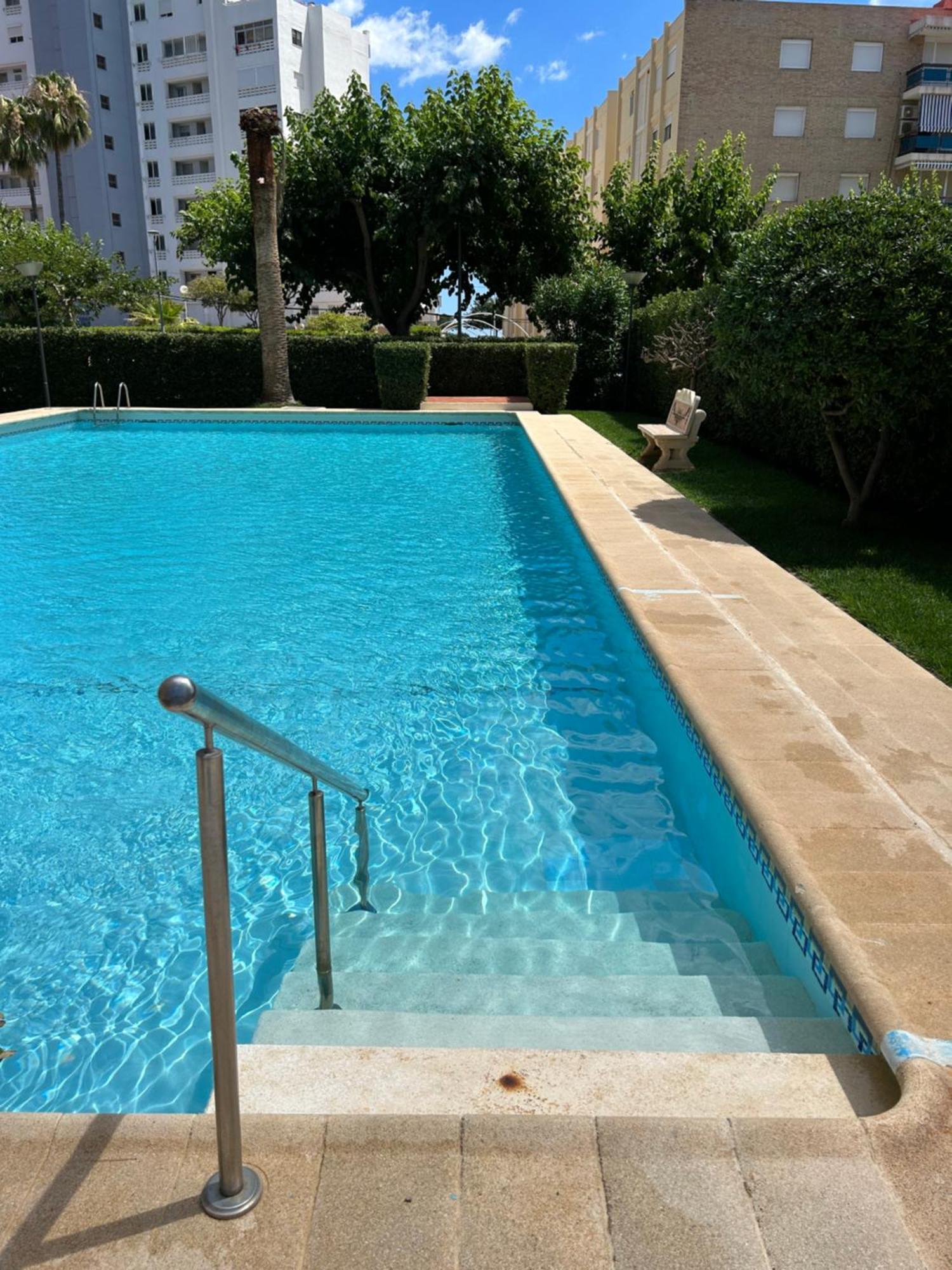 Apartamento Gandia Playa 150M Playa Con Parking Privado Y Piscina Playa de Gandia エクステリア 写真
